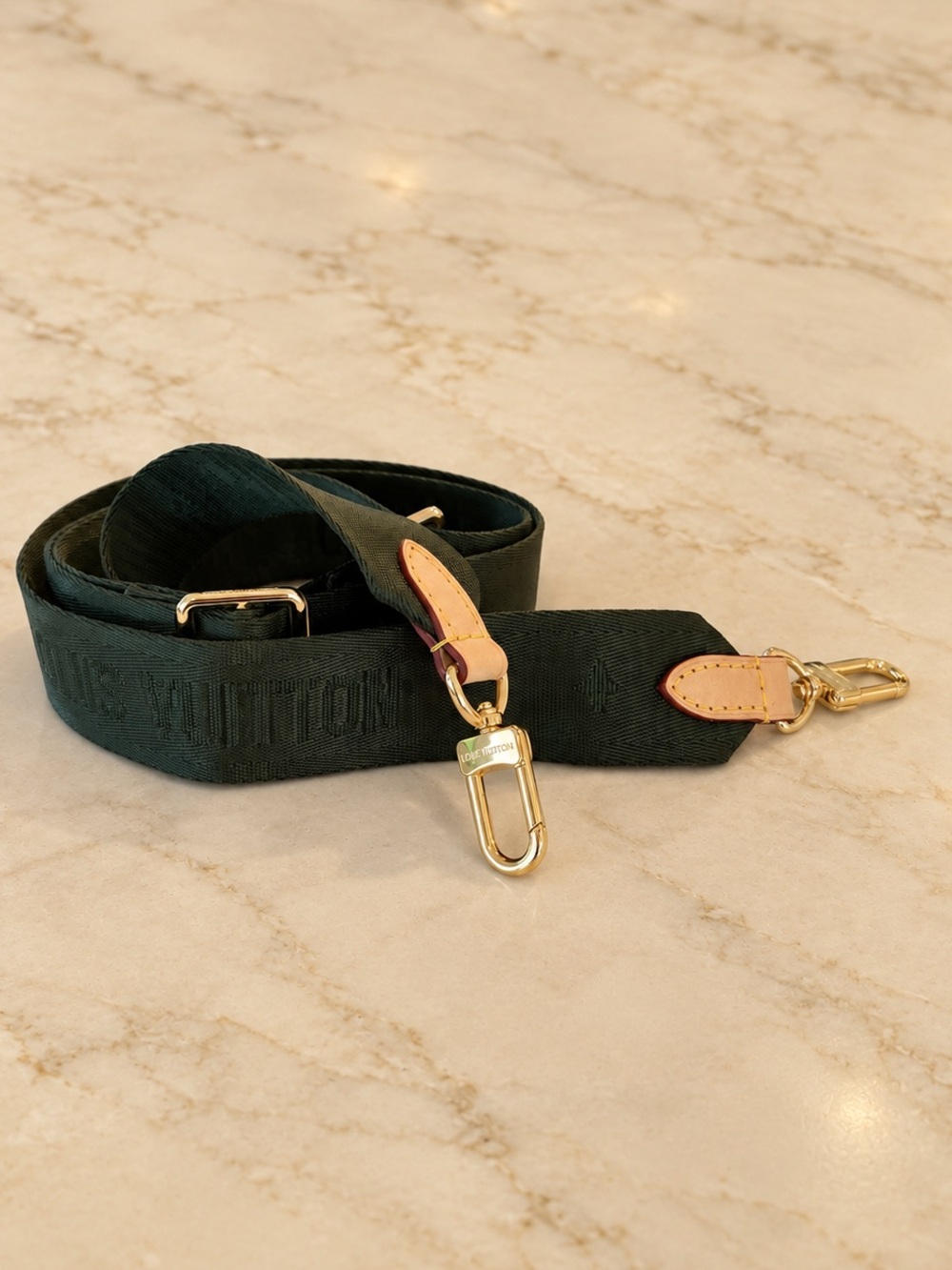 Louis Vuitton Green Bandoulière Strap